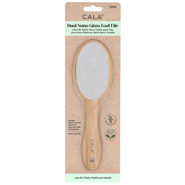 CALA DUAL NANO GLASS FOOT FILE BAMBOO