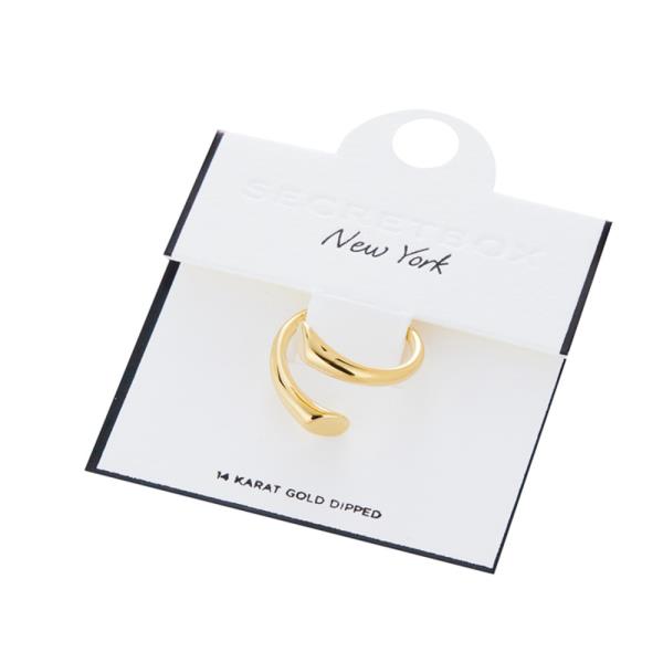 SECRET BOX  STAINLESS STEEL OPEN RING