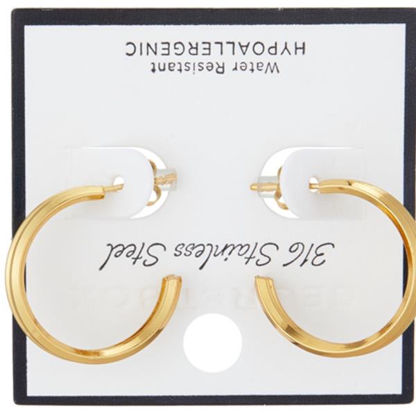 SECRET BOX STAINLESS STEEL EARRINGS