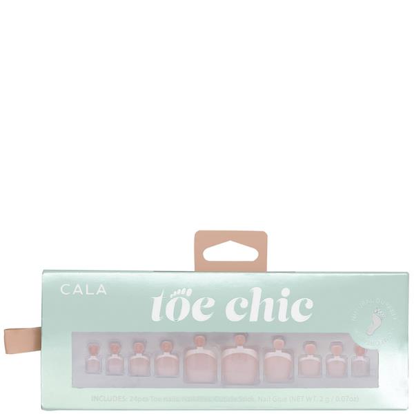CALA 24PC TOE NAIL KIT FRENCH TIP
