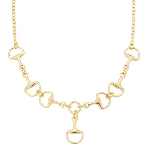 SNAFFLE HORSE BIT NECKLACE