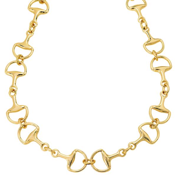 HORSE BIT CHAIN NECKLACE