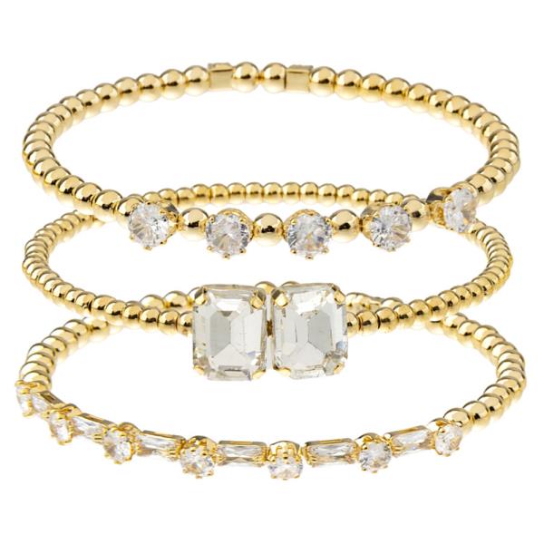 CZ BAGUETTE STACKABLE  STACKABLE BRACELET
