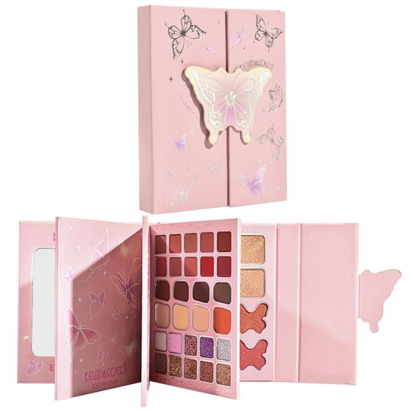 KEVIN AND COCO BUTTERFLY 94 COLORS FACE PALETTE BOOKLET