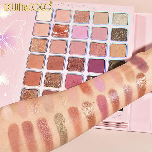 KEVIN AND COCO BUTTERFLY 94 COLORS FACE PALETTE BOOKLET