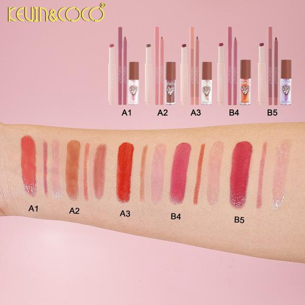KEVIN AND COCO LOVE IS IN THE AIR LIPLINER AND LIPSTICK (12 UNITS)