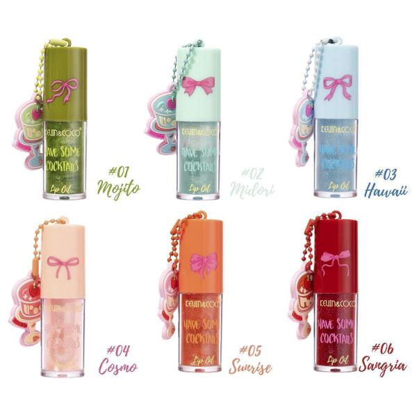 KEVIN AND COCO HAVE SOME COCKTAILS LIP OIL (24 UNITS)