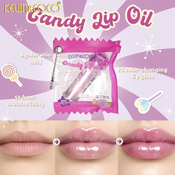 KEVIN AND COCO GLOSSY POP KISS LIP OIL (12 UNITS)