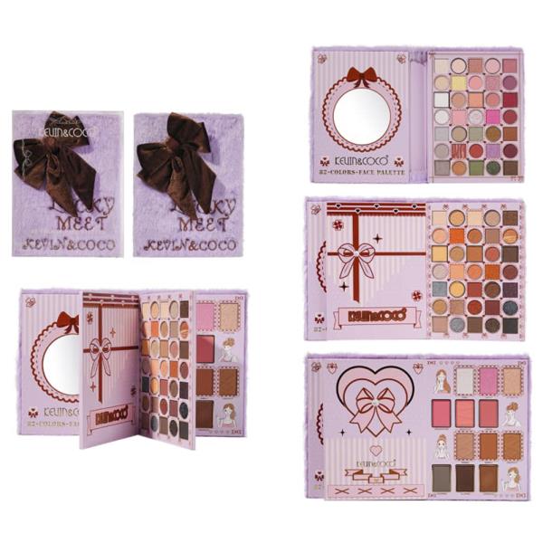 KEVIN AND COCO LUCKY MEET 82 COLORS FACE PALETTE BOOKLET