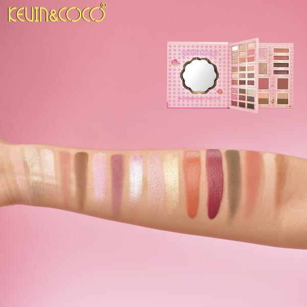 KEVIN AND COCO CROISSANT 43 COLORS FACE PALETTE BOOKLET