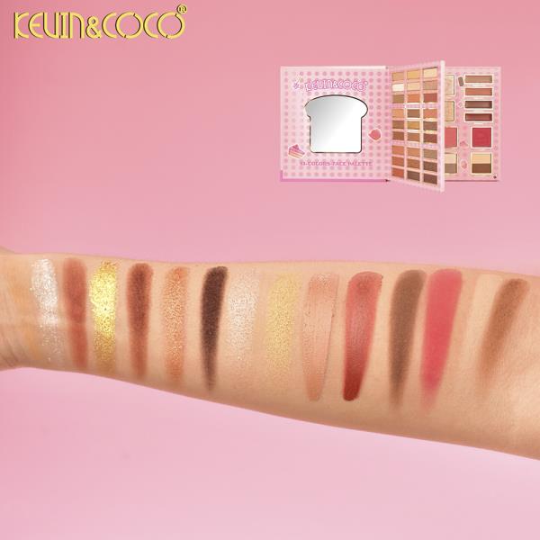 KEVIN AND COCO COOKIE 43 COLORS FACE PALETTE BOOKLET