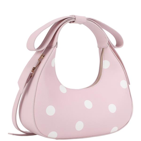 CHIC POLKA DOT HANDLE CROSSBODY BAG