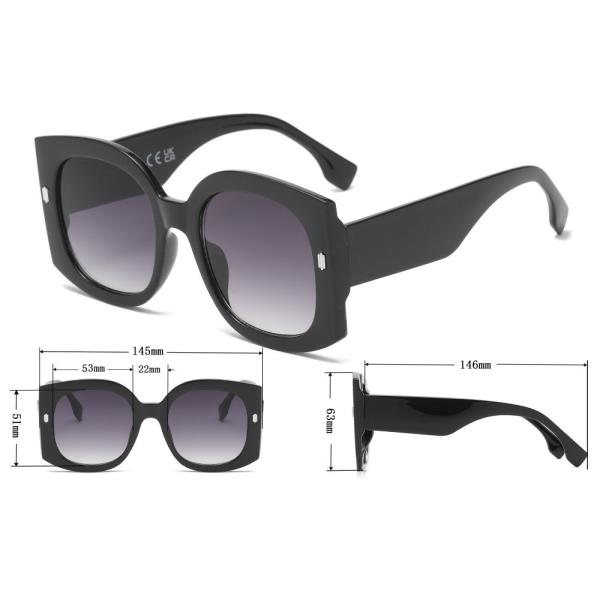 ROUND SQUARE SUNGLASSES 1DZ