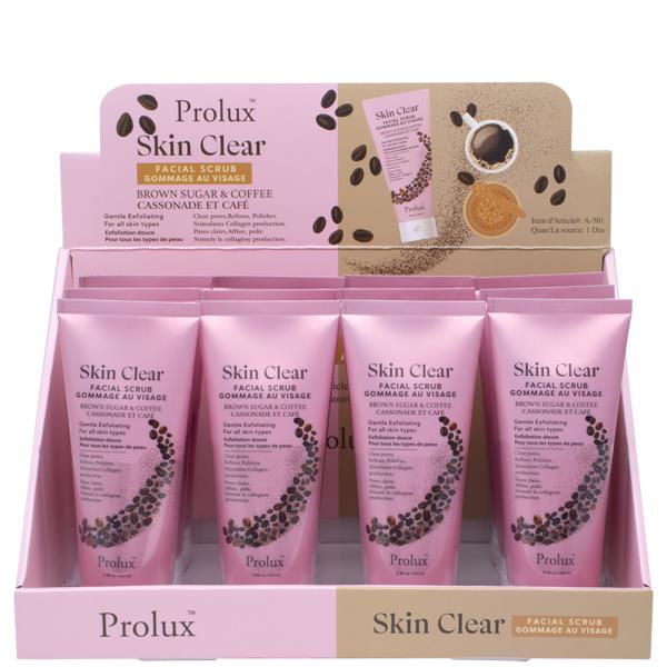 PROLUX SKIN CLEAR FACIAL SCRUB (12 UNITS)