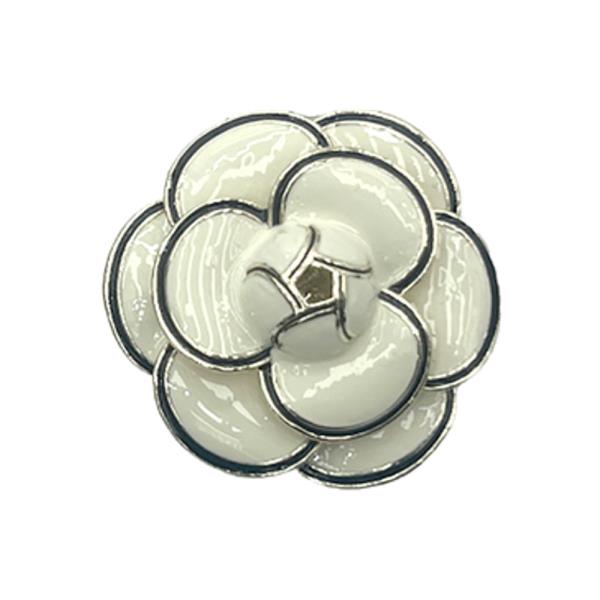 ENAMEL FLORAL BROOCH