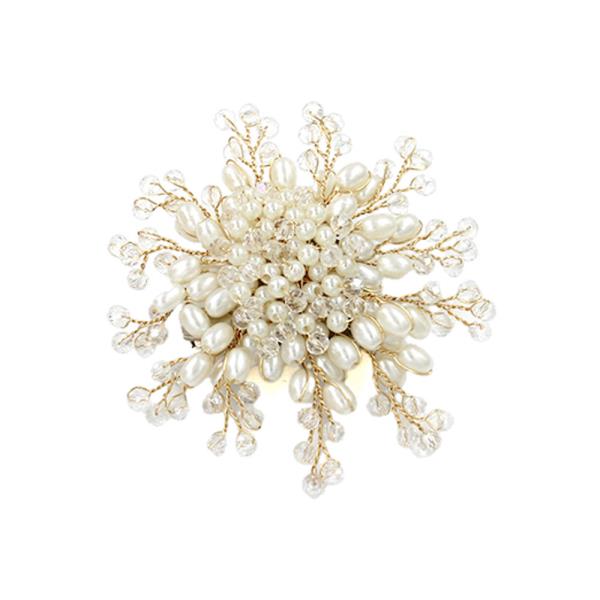 PEARL CLUSTER BROOCH
