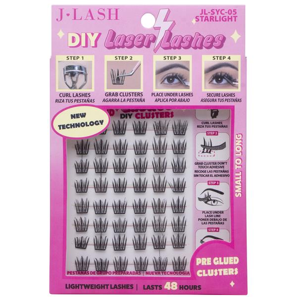 J LASH STARLIGHT DIY PRE GLUED LASER LASHES SET