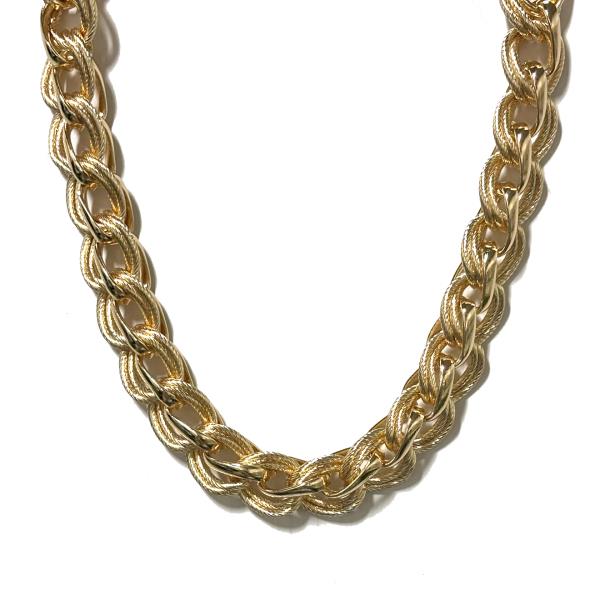 METAL ROPE CHAIN NECKLACE