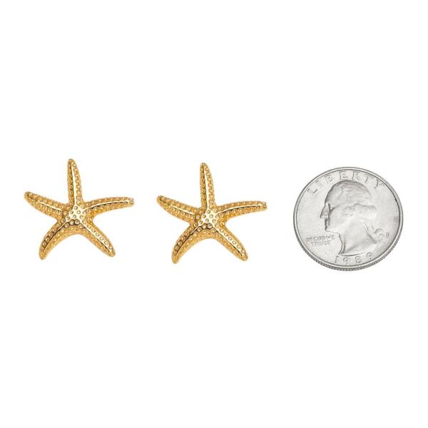 SEA LIFE STARFISH STUD EARRING