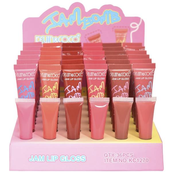 KEVIN AND COCO JAM BOMB LIP GLOSS  (24 UNITS)
