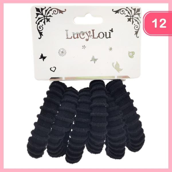 HAIR TIES (12 UNITS)