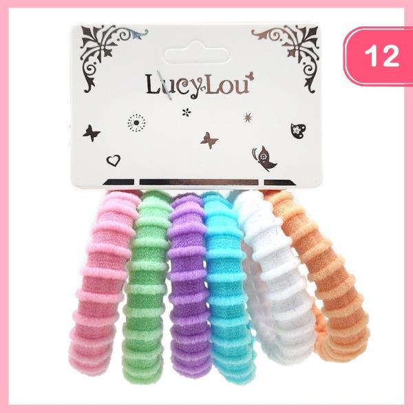 HAIR TIES (12 UNITS)