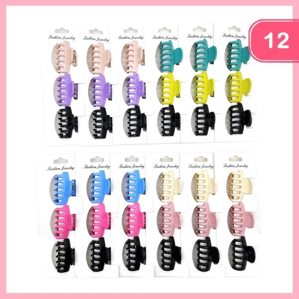 HAIR CLAW CLIP (12 UNITS)