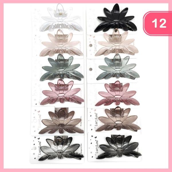 HAIR CLAW CLIP (12 UNITS)