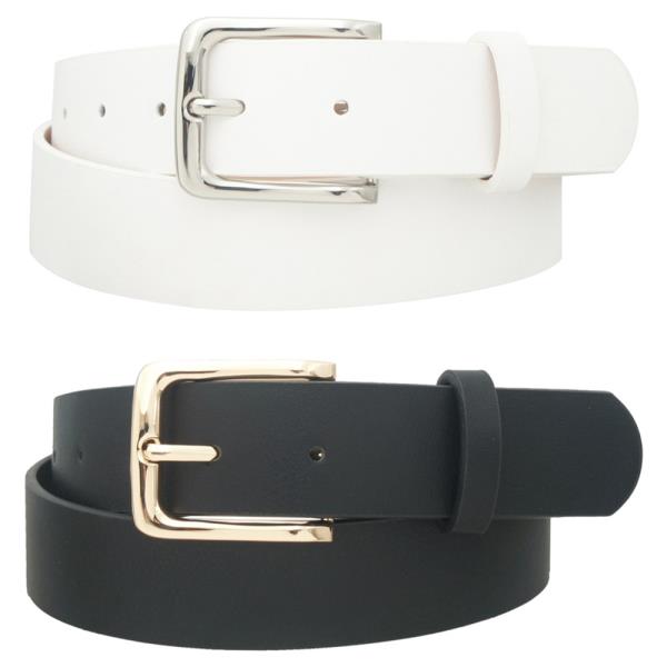 KEEP BASIC RECTANGLE BUCKLE DUO BELT