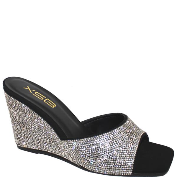 ALL RHINESTONE MULE