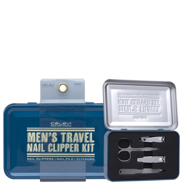 CELAVI MENS TRAVEL NAIL CLIPPER KIT