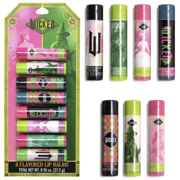 8PC WICKED FLAVORED LIP BALM SET