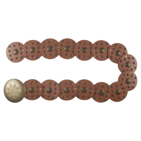 VINTAGE WESTERN STYLE ROUND Y2K BELT