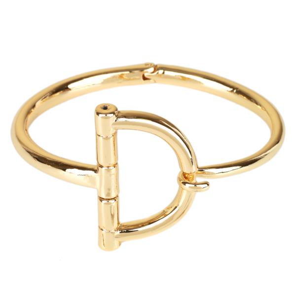 METAL HORSEBIT BANGLE BRACELET