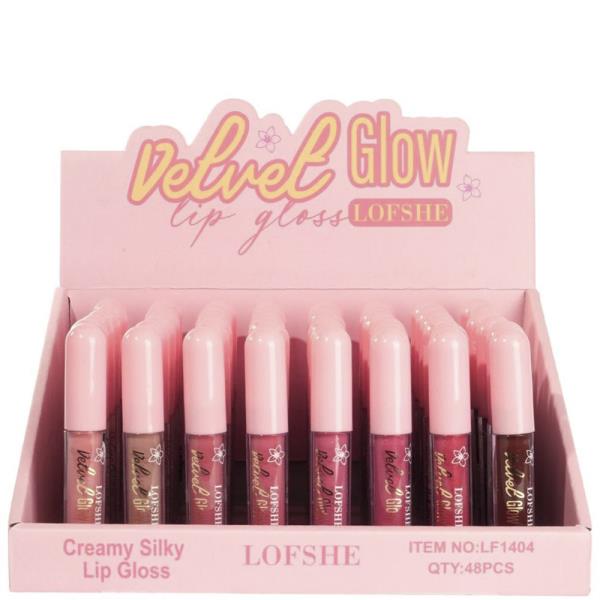 KEVIN AND COCO VELVET GLOW LIP GLOSS (48 UNITS)