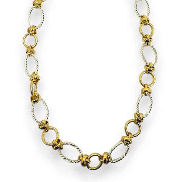 ALLOY CHAIN LINK NECKLACE