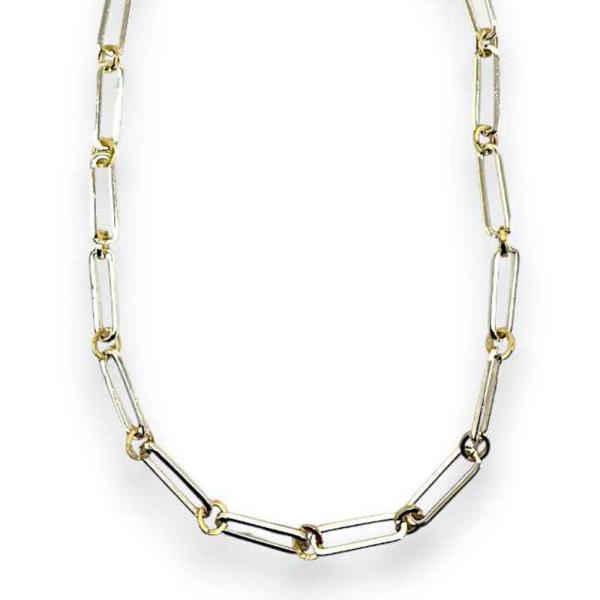 ALLOY CHAIN LINK NECKLACE