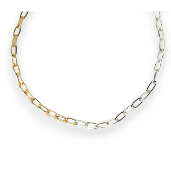 ALLOY CHAIN LINK NECKLACE