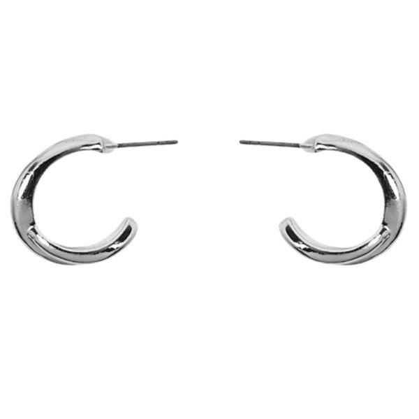 HUGGIE HOOP EARRING