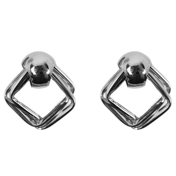 LAYERED POST EARRING