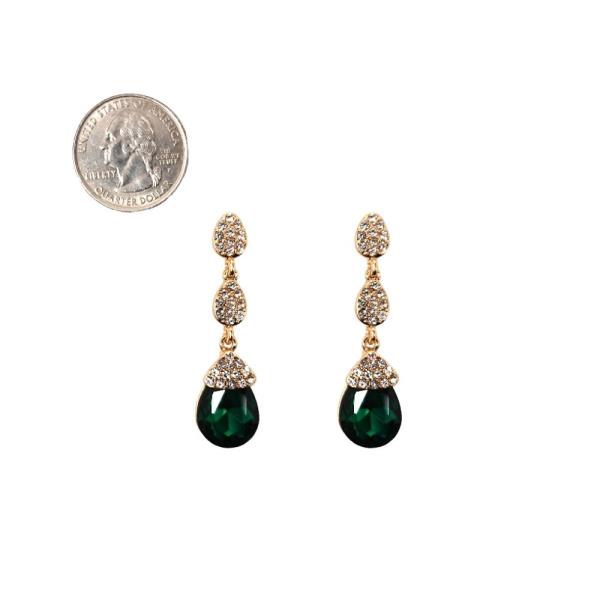 STONE DROP EARRING