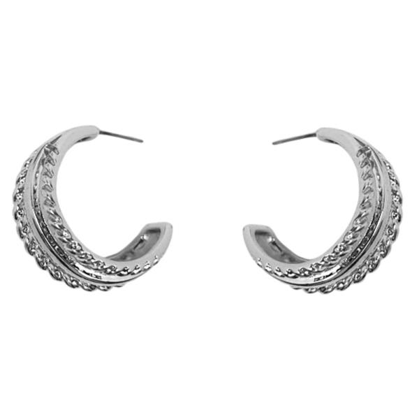 METAL POST EARRING
