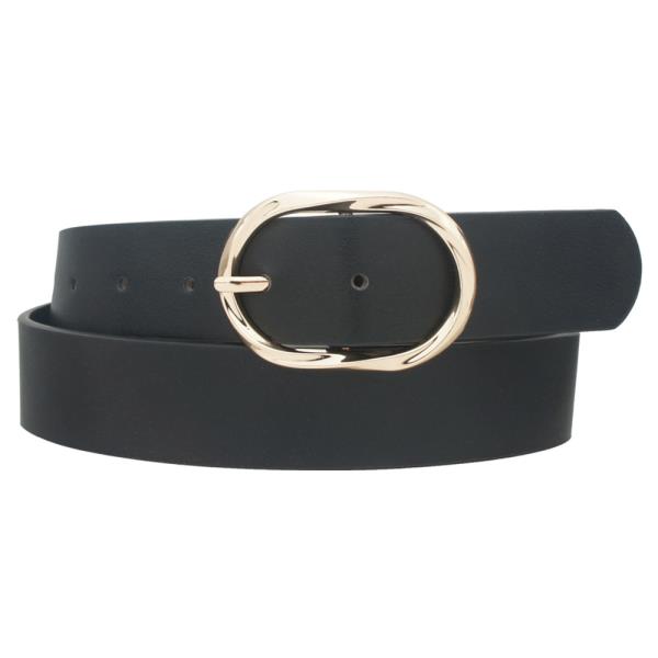 TWIST OVAL BUCKLE BELT