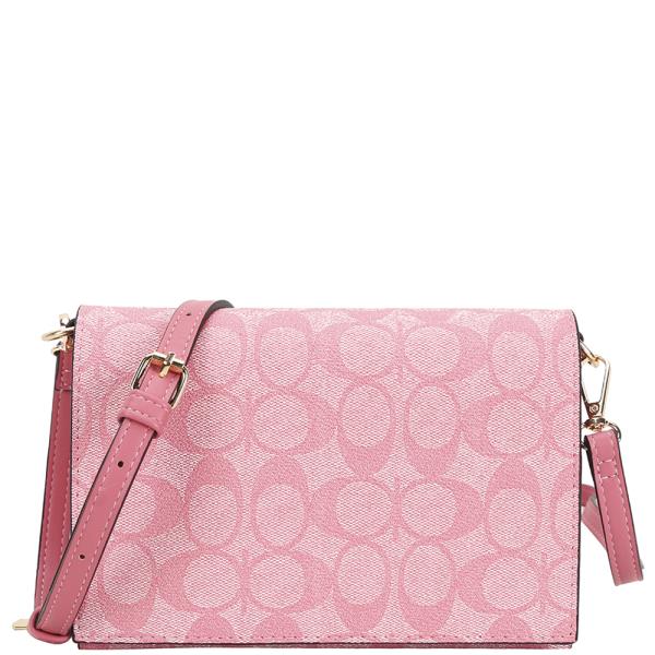 OVAL PRINT CROSSBODY BAG