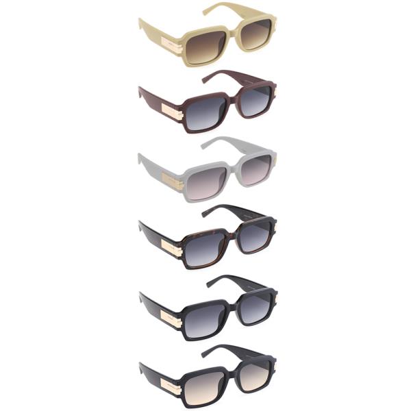 SQUARE MODERN SUNGLASSES 1DZ