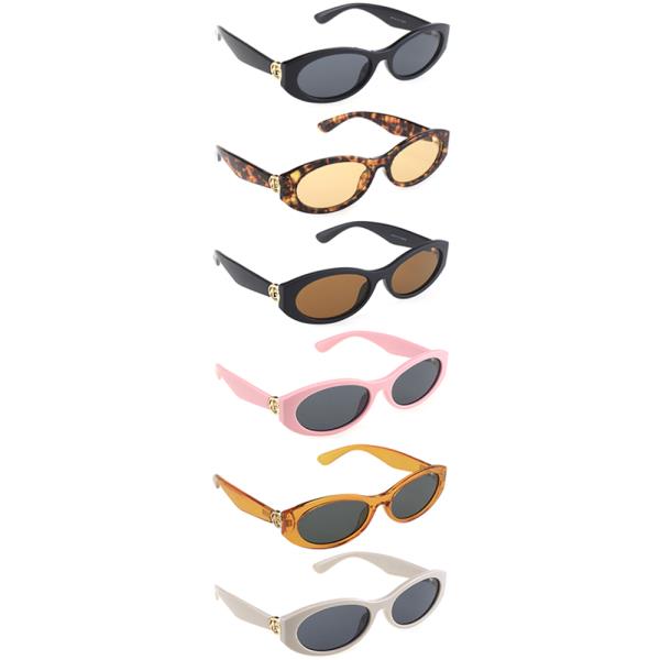 OVAL ROUND SUNGLASSES 1DZ