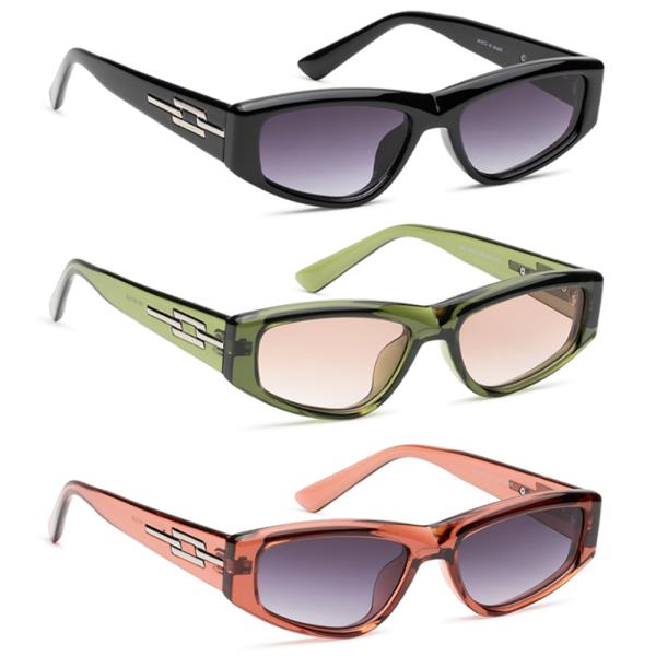 UNIQUE ROUND SQUARE SUNGLASSES 1DZ