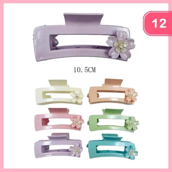HAIR CLAW CLIP (12 UNITS)