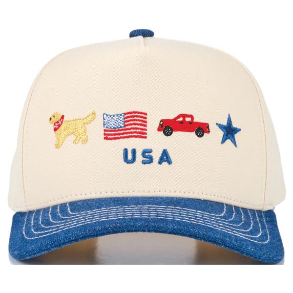 USA ICONS TRUCKER HAT