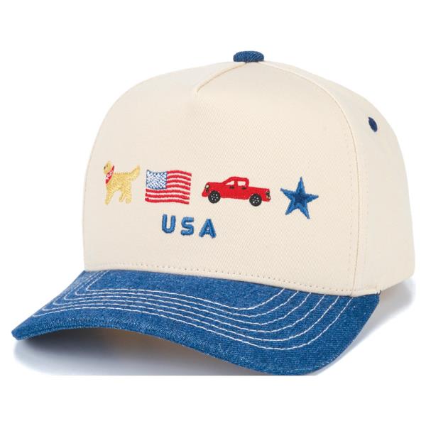 USA ICONS TRUCKER HAT